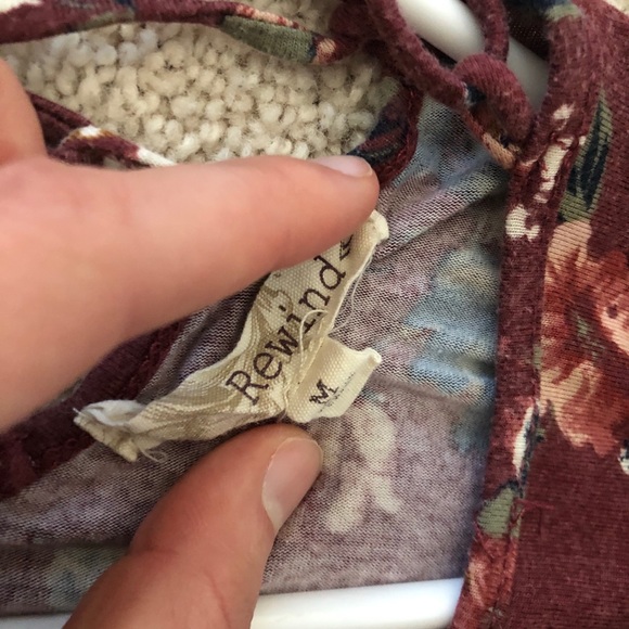 Rewind Long sleeved flower print shirt - Picture 7 of 13